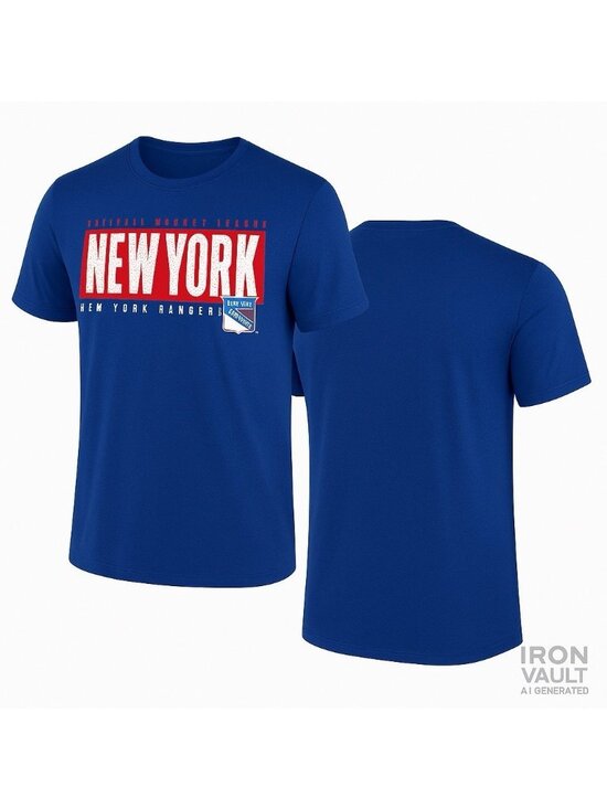 Fanatics Other - New York Rangers T-Shirt Blue Fanatics NHL Licensed Mens Small
